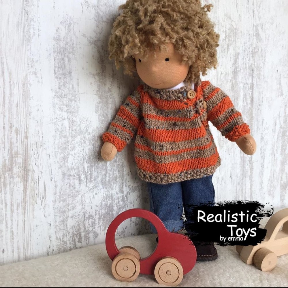 Waldorf Boy Doll Alvin ,Waldorf Steiner Dolls