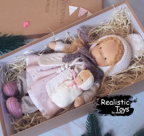 Waldorf Doll Anastasia , Christmas Gifts For Kids , Waldorfpuppe