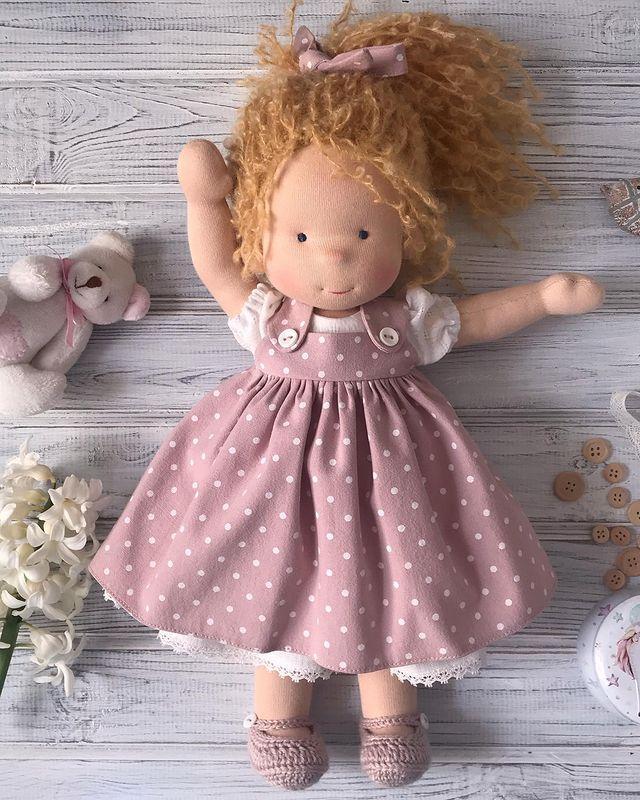Emma Realistic Toys - Waldorf Doll Blanche