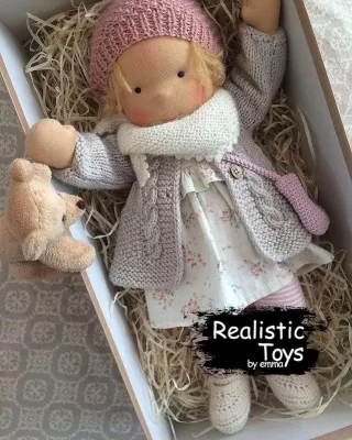 Emma Realistic Toys - Waldorf Doll Makenna