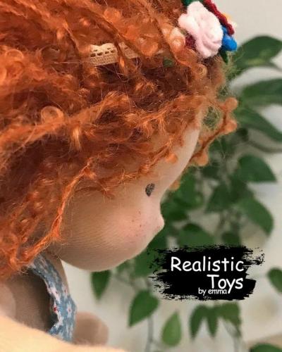 Emma Realistic Toys - Waldorf Doll Brooklyn