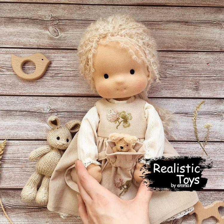 Emma Realistic Toys - Waldorf Doll Maren