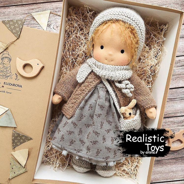 Emma Realistic Toys - Waldorf Doll Aubrey