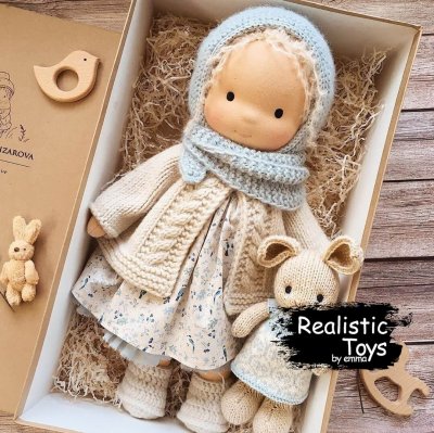 Waldorf Doll Vivienne , Best Gifts For 11 Year Old Girls, Non Toxic Baby Dolls