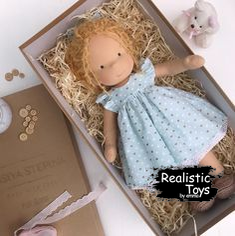 Emma Realistic Toys - Waldorf Doll Faith