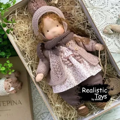 Emma Realistic Toys - Waldorf Doll Miya