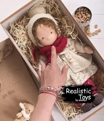 Emma Realistic Toys - Waldorf Doll Miracle