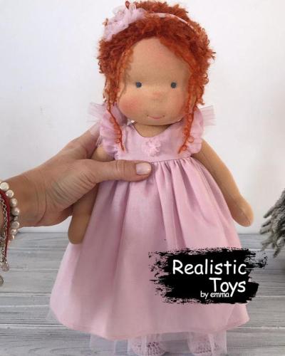 Emma Realistic Toys - Waldorf Doll Princess