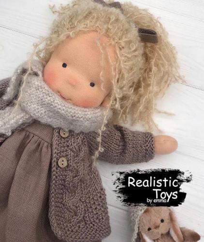 Emma Realistic Toys - Waldorf Doll Desirae