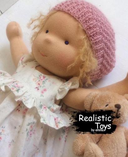 Emma Realistic Toys - Waldorf Doll Makenna