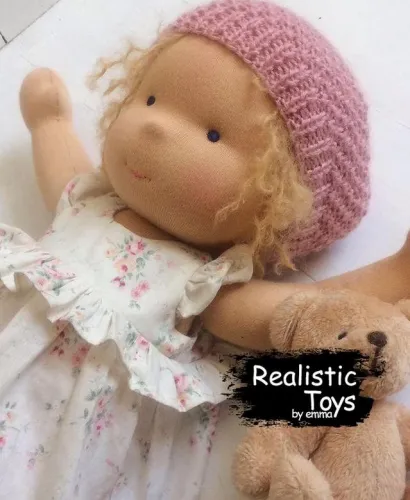 Emma Realistic Toys - Waldorf Doll Makenna