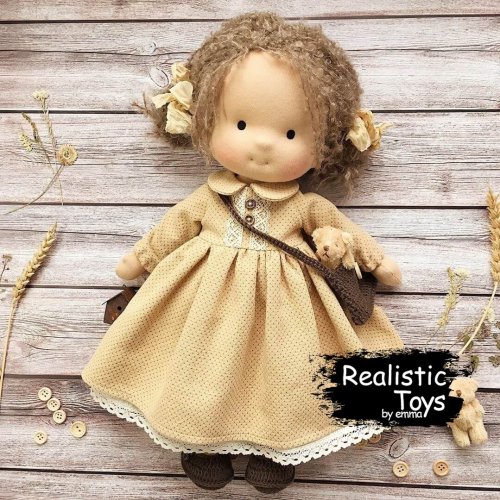 Waldorf Doll Amber ， Best Doll For 1 Year Old