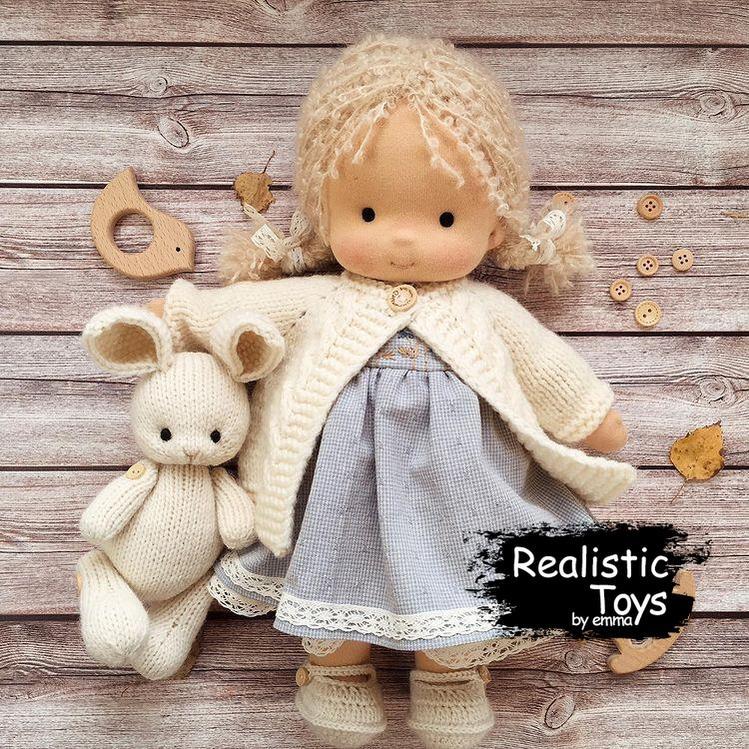 Emma Realistic Toys - Waldorf Doll Skye