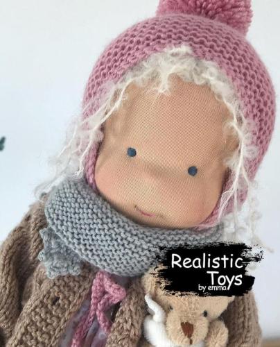Emma Realistic Toys - Waldorf Doll Adelaide