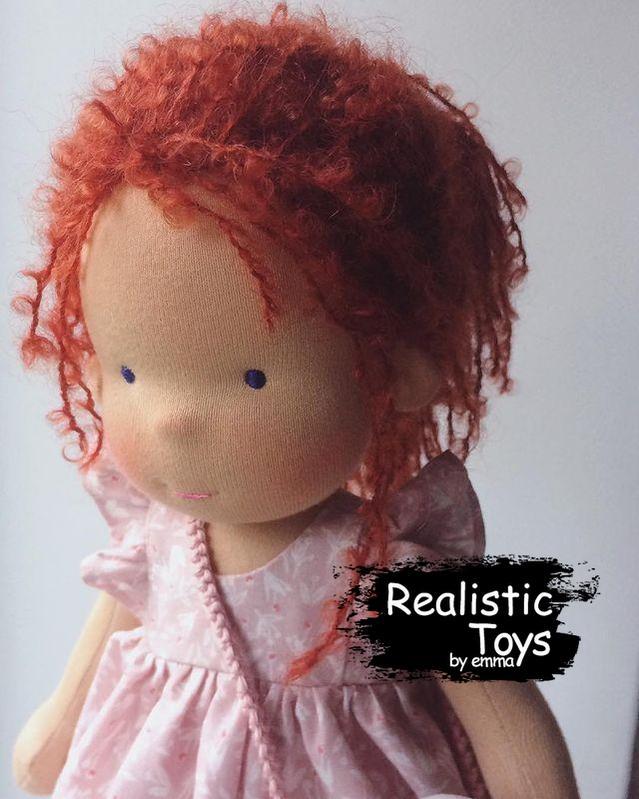 Emma Realistic Toys - Waldorf Doll Dahlia
