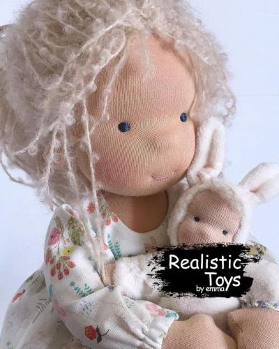 Emma Realistic Toys - Waldorf Doll Emelia