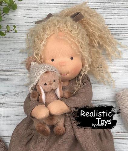 Emma Realistic Toys - Waldorf Doll Desirae