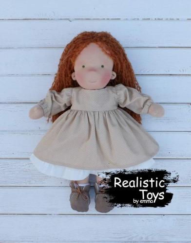 Waldorf Doll Apri , Little Girls Toys , Dolls For Babies And Toddlers