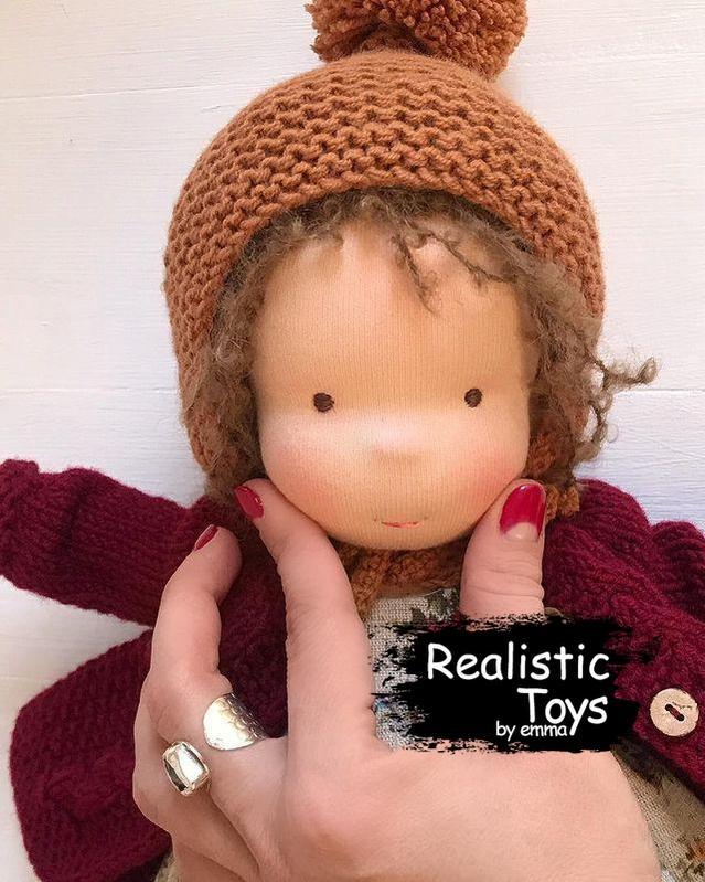 Emma Realistic Toys - Waldorf Doll Octavia