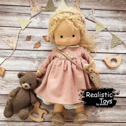 Emma Realistic Toys - Waldorf Doll Sofia