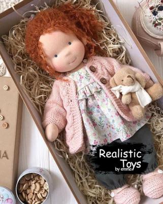 Emma Realistic Toys - Waldorf Doll Eva