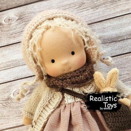 Emma Realistic Toys - Waldorf Doll Melinda