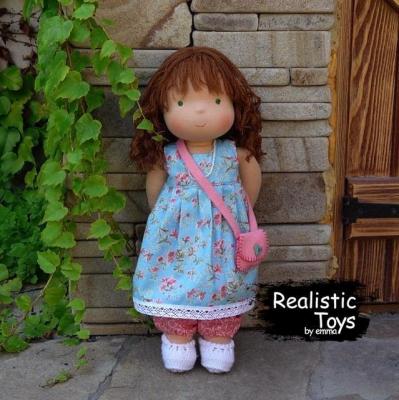 Emma Realistic Toys - Waldorf Doll  Carleigh