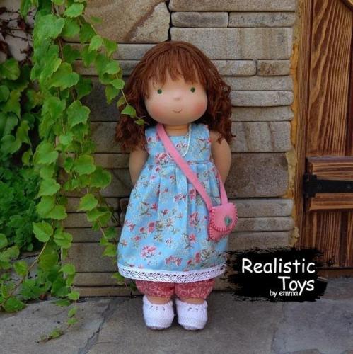 Emma Realistic Toys - Waldorf Doll  Carleigh