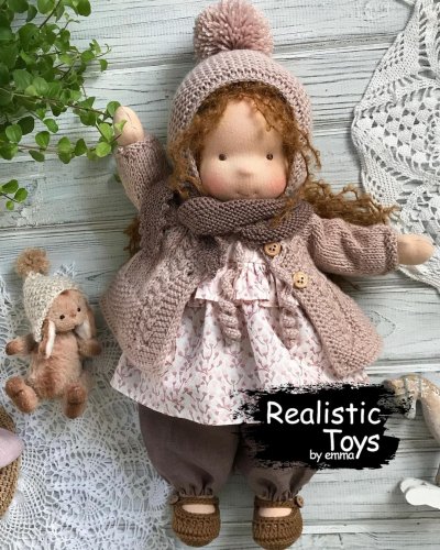 Emma Realistic Toys - Waldorf Doll Miya