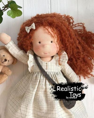 Emma Realistic Toys - Waldorf Doll Bertha