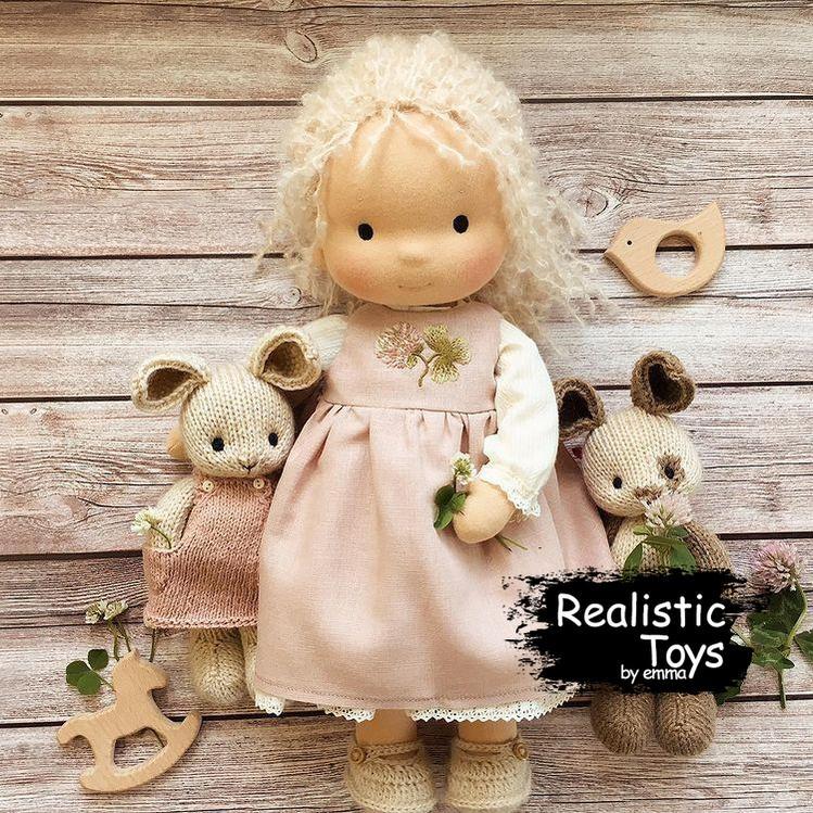 Emma Realistic Toys - Waldorf Doll Bernice