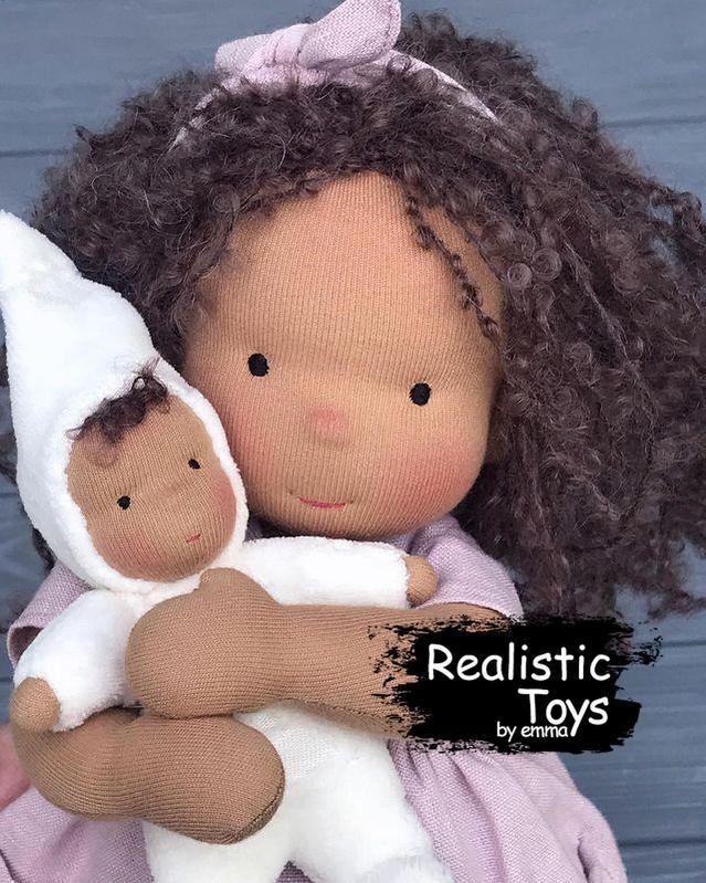 Emma Realistic Toys - Waldorf Doll Nathalie