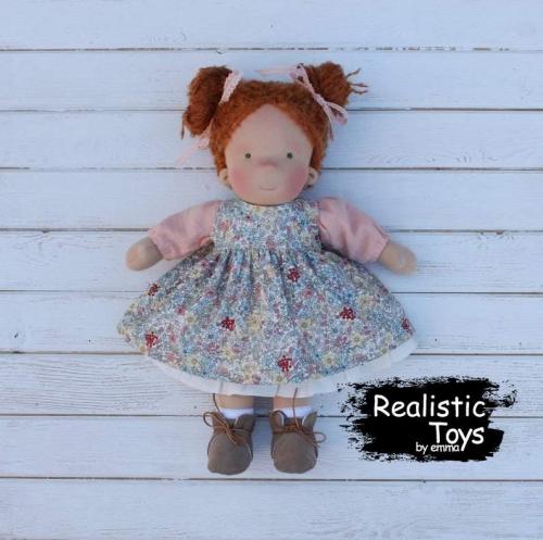 Waldorf Doll Apri , Little Girls Toys , Dolls For Babies And Toddlers