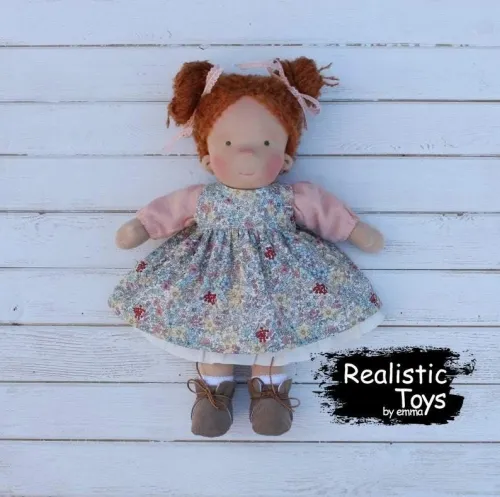 Waldorf Doll Apri , Little Girls Toys , Dolls For Babies And Toddlers