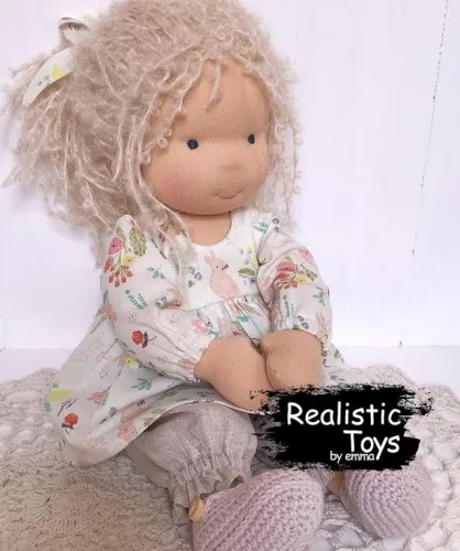 Emma Realistic Toys - Waldorf Doll Emelia