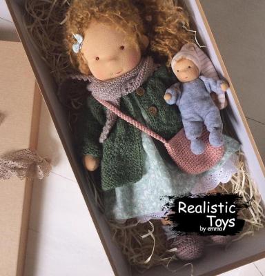 Emma Realistic Toys - Waldorf Doll Heidi
