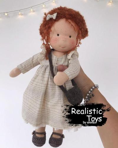 Emma Realistic Toys - Waldorf Doll Bertha