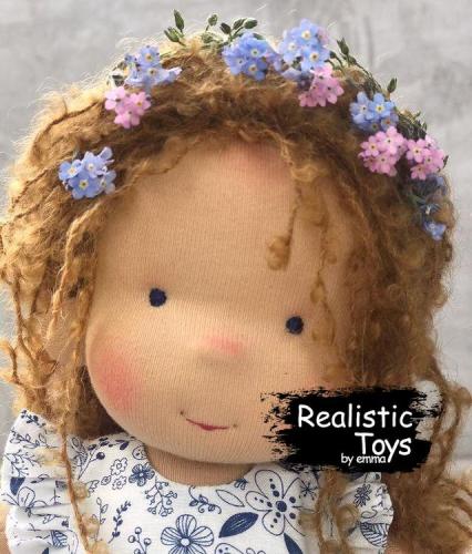 Emma Realistic Toys - Waldorf Doll Xaviera