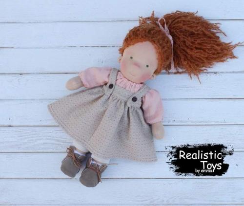 Waldorf Doll Apri , Little Girls Toys , Dolls For Babies And Toddlers