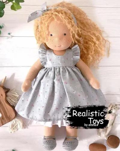 Emma Realistic Toys - Waldorf Doll Kennedy