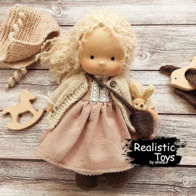 Emma Realistic Toys - Waldorf Doll Melinda