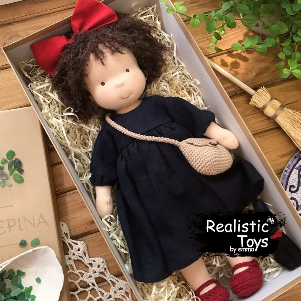 Waldorf Doll Sydnee, Handmade Dolls For Babies
