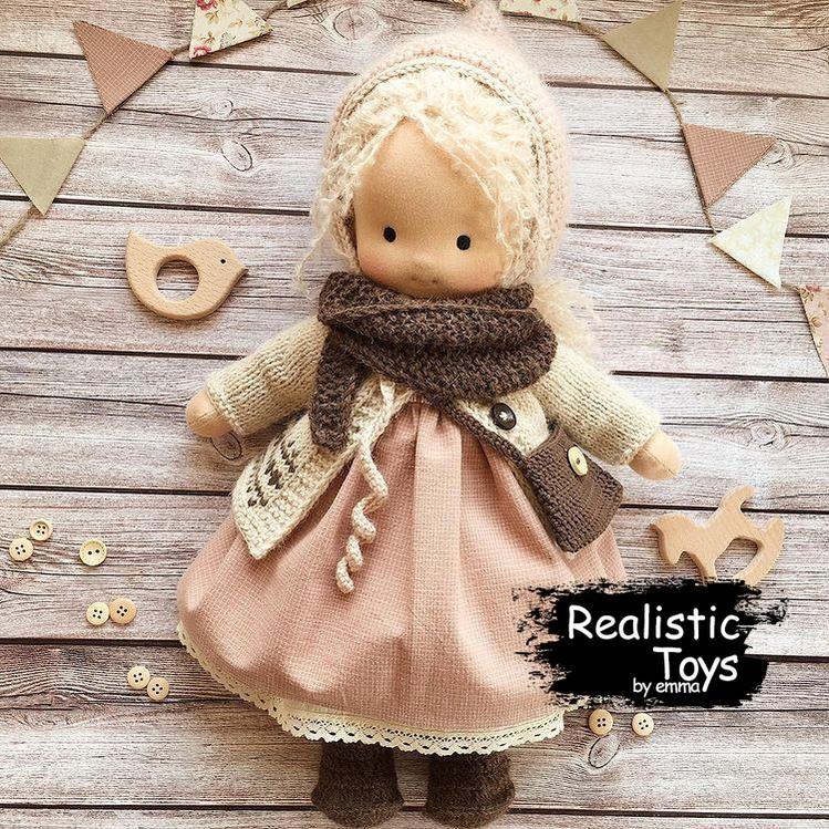Emma Realistic Toys - Waldorf Doll Camille