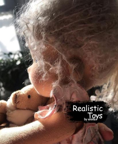Emma Realistic Toys - Waldorf Doll Adelaide