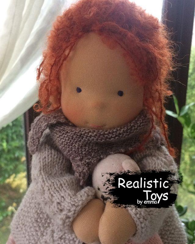 Emma Realistic Toys - Waldorf Doll Dahlia