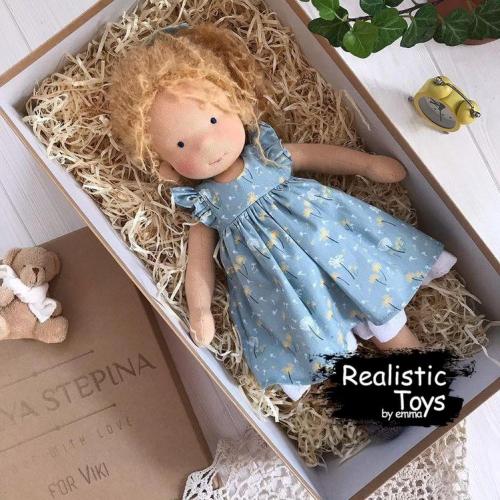 Emma Realistic Toys - Waldorf Doll Sarah