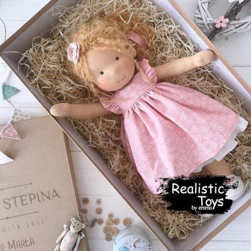 Waldorf Doll Diana , Dolls With Clothes To Change