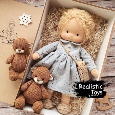 Emma Realistic Toys - Waldorf Doll Gabriella