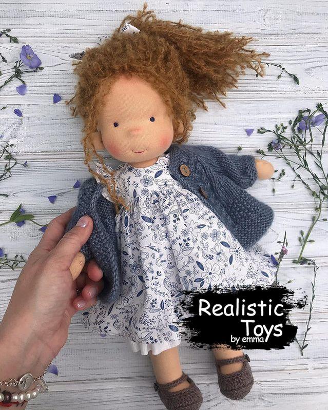 Emma Realistic Toys - Waldorf Doll Xaviera
