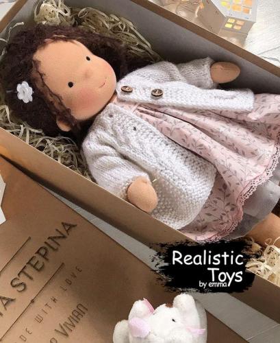Emma Realistic Toys - Waldorf Doll Emmy